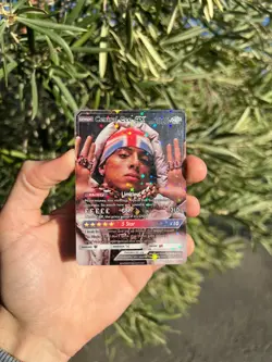 Custom Central Cee Can't Rush Greatness Pokemon style trading cards PACK - Image 4