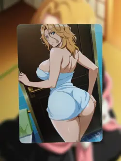 Rangiku Matsumoto Bleach Anime Waifu Sexy Goddess Doujin Hentai Lewd Card - Image 1