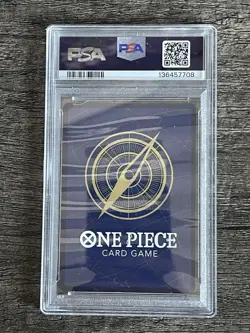 2025 One Piece Magazine Vol.20 Promo Monkey D Luffy Japanese card PSA10 - Image 2