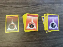 Vintage Pokemon Card Lot - 460+ Energy ONLY Pokemon Cards (NEO, Base, E-Card) - Image 3