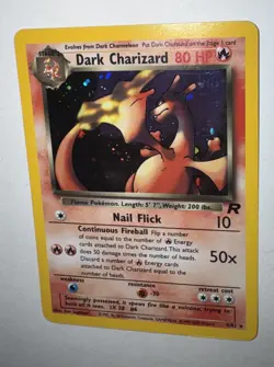 Dark Charizard Holo Rare 4/82, 1999-2000, Pokemon Card - Image 2