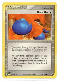 Oran Berry 85/109 EX Ruby & Sapphire Pokemon Card - Image 1