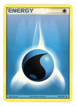 Water Energy 106/109 EX Ruby & Sapphire Pokemon Card Theme Deck Variant - Image 1