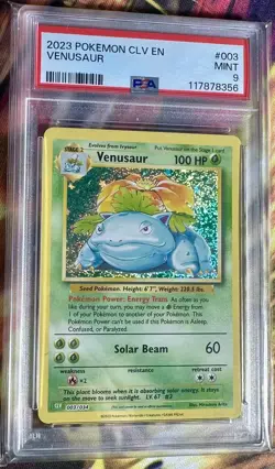 Charizard Blastoise Venusaur PSA 9 Set Pokemon Card Classic CLC CLB CLV 003 Mint - Image 3