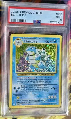 Charizard Blastoise Venusaur PSA 9 Set Pokemon Card Classic CLC CLB CLV 003 Mint - Image 4