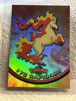 2000 Pokemon TV Animation Edition - Holo Foil card 78 Rapidash - Image 1