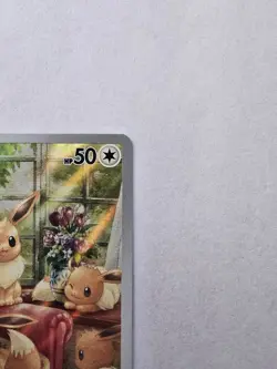 Pokemon Eevee Holo TCG Card 188/167 Sv06 Twilight Masquerade - Image 4