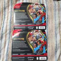 2 x Pokemon TCG Mega Evolution 3-Pack Blister Card Psyduck & Golduck Foil Promo - Image 5