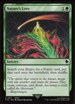 Nature's Lore C Commander: FINAL FANTASY 311 NM - Image 1