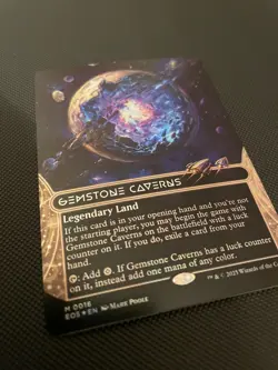 MTG Gemstone Caverns #16 - FOIL/BORDERLESS - NM - Edge of Eternities - Image 3