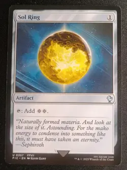 MTG Final Fantasy - Sol Ring - Image 1