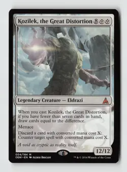 Kozilek, the Great Distortion*Non-Foil* Oath of the Gatewatch 4 NM - Image 1