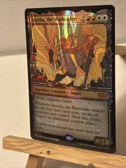 Aurelia, The Warleader Halo Foil M0165 MTG(MUL) Pack Fresh And Never Played - Image 3