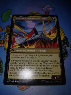 MTG Magic the Gathering Megatron, Tyrant Transformers Commander - Image 4