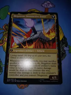 MTG Magic the Gathering Megatron, Tyrant Transformers Commander - Image 5