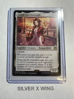 Aerith Gainsborough x1, MTG, Magic the Gathering, Final Fantasy, FIN, NM - Image 1