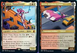 1x Arcee, Sharpshooter - Foil Light Play MTG Magic - Kid Icarus - - Image 1