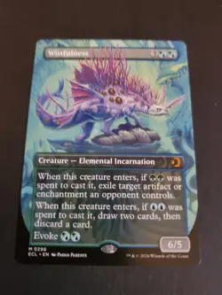 Wistfulness (Borderless) Lorwyn Eclipsed Regular MTG ECL NM - Image 1