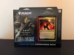MTG FFVII Commander Deck, Game Edition (Includes Cloud, Midgar Mercenary Promo) - Image 1