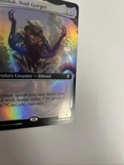 Zhulodok, Void Gorger Extended Art Foil Commander Masters MTG - Image 2