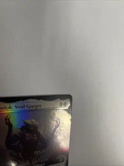 Zhulodok, Void Gorger Extended Art Foil Commander Masters MTG - Image 3