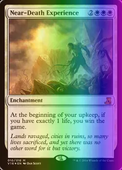 MTG Magic the Gathering Near-Death Experience (10/16) FTV Lore LP FOIL - Image 1
