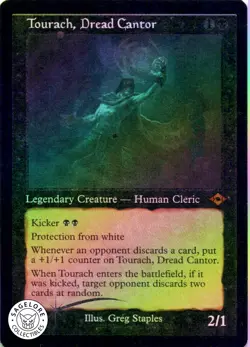 MTG Tourach, Dread Cantor (Retro) (402) | LP Foil | Modern Horizons 2 {MH2} - Image 1