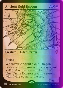 Ancient Gold Dragon (376/1080) CLB LP FOIL - Image 1