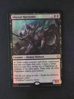 MTG: Foundations - Abyssal Harvester - Foil - Image 1