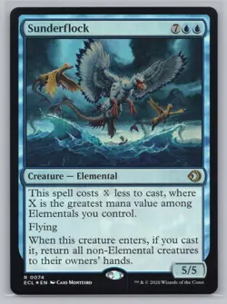 Sunderflock R Lorwyn Eclipsed 74 NM Foil - Image 1