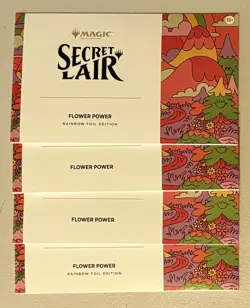 MTG Secret Lair Flower Power - Foil AND Non-Foil - US Seller SEALED - 2 SL Packs - Image 3