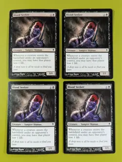 Blood Seeker x4 Zendikar Rising 4x Playset Magic the Gathering MTG - Image 1