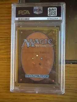 1993 MtG Dwarven Warriors Magic: the Gathering PSA 9 CE WOTC - Image 5