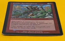 MTG GOBLIN BOMBARDMENT (Foil) FNM (OldManMTG 013-144) - Image 5