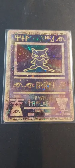 Ancient Mew Pokemon Card 2000 Movie Promo Lp/Ex Very Small Dent - Image 1