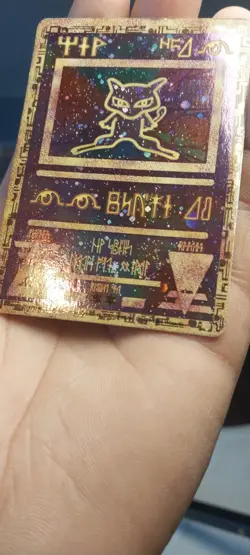 Ancient Mew Pokemon Card 2000 Movie Promo Lp/Ex Very Small Dent - Image 4