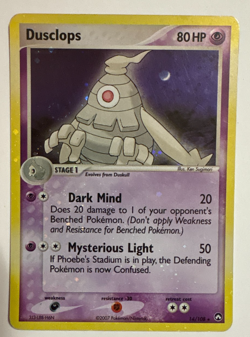 Dusclops - (EX Power Keepers) 14/108 Holo Pokemon Card - Image 1