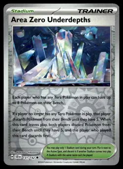 AREA ZERO UNDERDEPTHS 131/142 UNCOMMON STELLAR CROWN POKEMON - Image 1