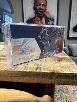 Pokemon Scarlett & Violet Prismatic Evolutions Super-premium Collection Sealed - Image 1