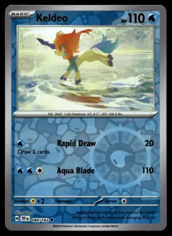 KELDEO 044/162 UNCOMMON TEMPORAL FORCES POKEMON - Image 1
