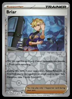 BRIAR 132/142 UNCOMMON STELLAR CROWN POKEMON - Image 1