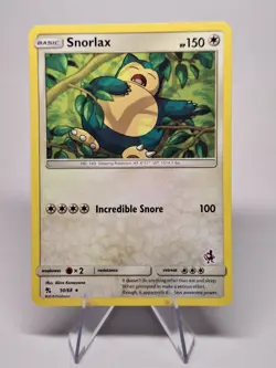 Snorlax 50/68 Rare Hidden Fates NM Pokemon TCG - Image 1
