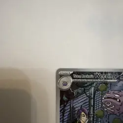 Pokemon TCG: Team Rockets Weezing 199/182 - SV Destined Rivals IR - NM - Image 2