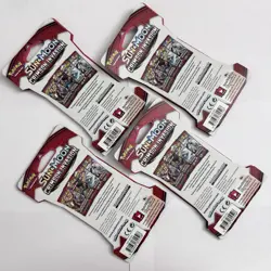 Pokemon Sun & Moon Crimson Invasion English Four (4) Sleeved Booster Packs - Image 2