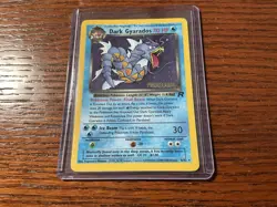 pokemon Dark Gyarados 8/82 Holo prerelease - Near Mint - Team Rocket - Image 1
