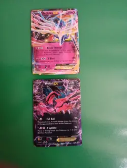 Pokemon TCG Yveltal EX Ultra Rare Promos XY08/ Xereneas Ex XY09 - Image 1