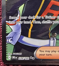 Pokemon TCG Team Rockets Petrel 226/182 SV Destined Rivals Ultra Rare Full Art - Image 5