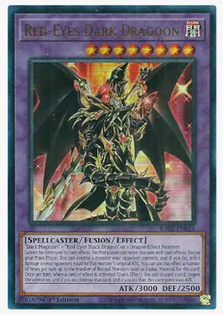 Red-Eyes Dark Dragoon - RA02-EN021 - 1st Ultra Rare NM Yugioh - Image 1