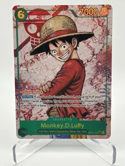 Monkey D. Luffy OP13-118 SEC Alt Art - One Piece Carrying On His Will English⭐ - Image 1