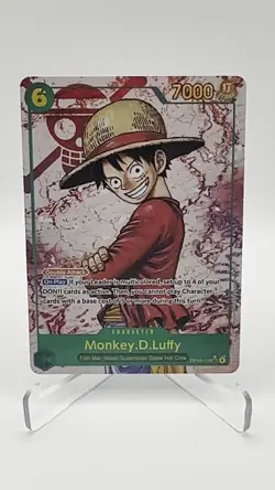 Monkey D. Luffy OP13-118 SEC Alt Art - One Piece Carrying On His Will English⭐ - Image 2
